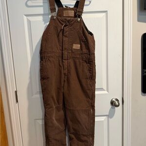 Brown Kids Overalls